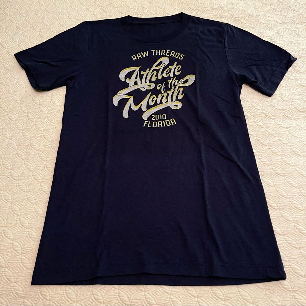 NEW Raw Threads Shirt of the Month - Athlete of the Month (size Small)